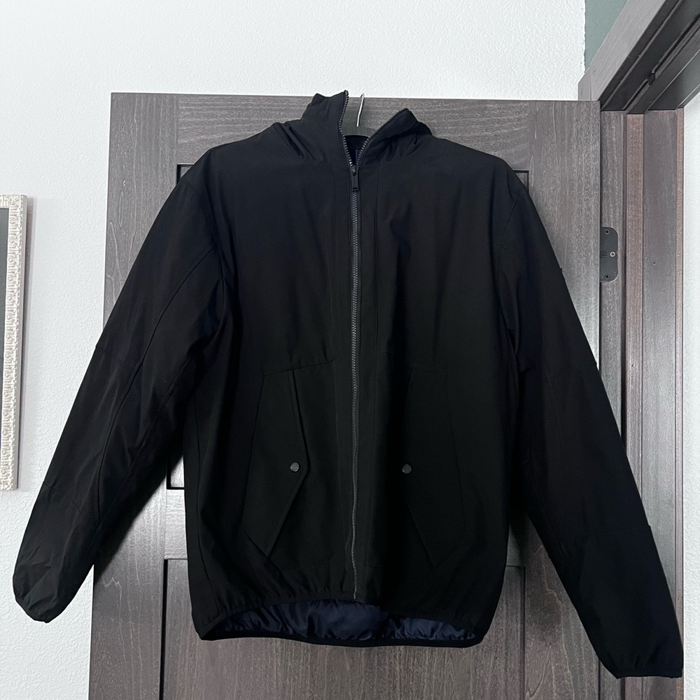 Michael Kors Men's Black Windbreaker Jacket